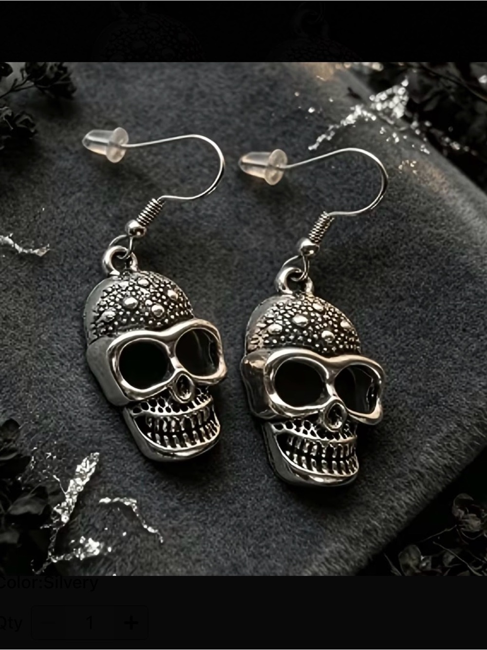 ⭐️ Skull Dangle Earrings - Fashion Jewelry